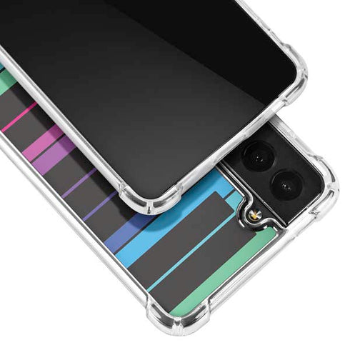 Color Piano Keys Galaxy S21 FE Clear Case